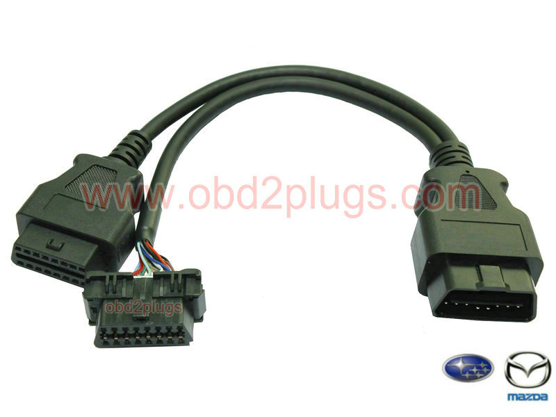 OBD2 Splitter Y cable for MAZDA&Suzuki&Subaru